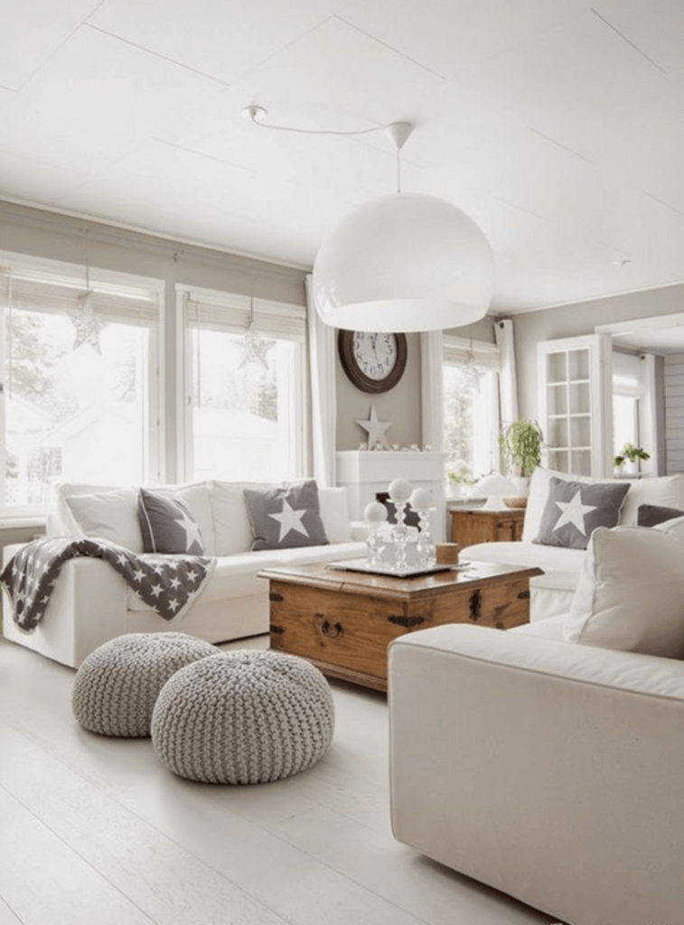 salon style bord de mer