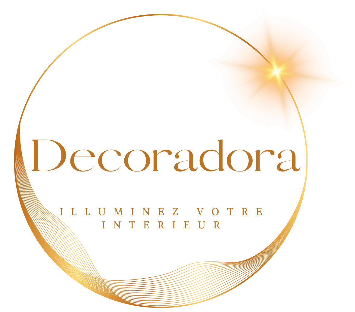 Logo de l'agence Decoradora, agencement et design d'intérieur, organisation de maison, feng shui, home staging